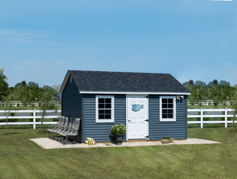 Vinyl-sided Shed from The Olde Sale Barn