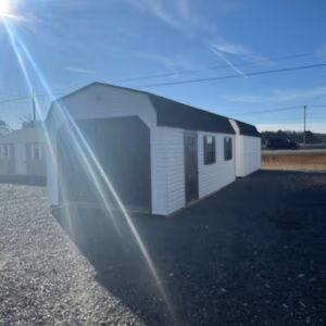 Vinyl Dutch Barn Garage 12x24