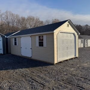 Vinyl Cape Garage 12x24