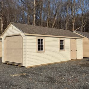 Vinyl Cape Garage 12x24