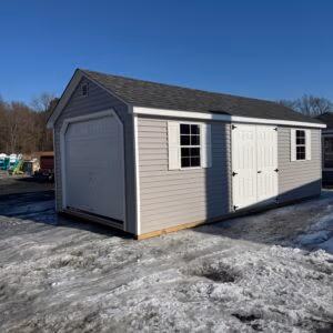 Vinyl Cape Garage 12x24