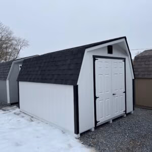 Painted Mini Barn 10x12