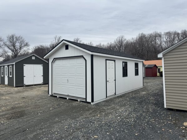 Painted Cape Garage 12x24