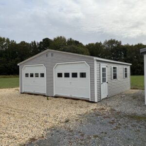 Vinyl 24x24 Modular Garage (Display sale)