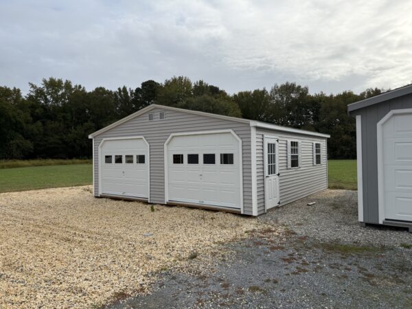 Vinyl 24x24 Modular Garage (Display sale)