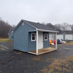 Vinyl Porch Shed 14x12