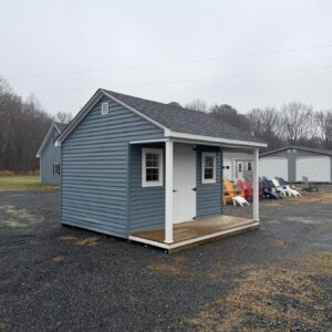 Vinyl Porch Shed 14x12