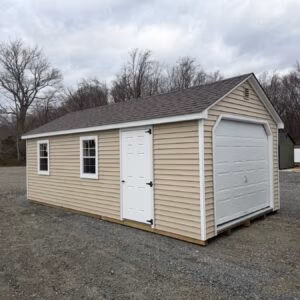 Vinyl Cape Garage 12x24