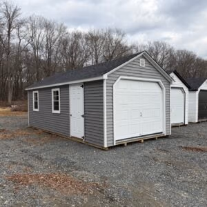 Vinyl Cape Garage 12x24