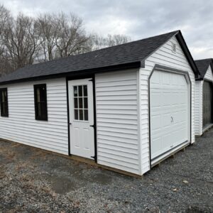 Vinyl Cape Garage 12x24