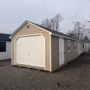 Vinyl Cape Garage 12x24