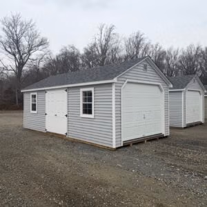 Vinyl Cape Garage 12x24