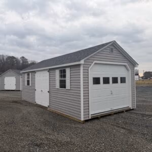 Vinyl Cape Garage 12x24