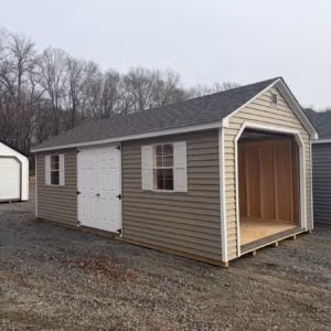 Vinyl Cape Garage 12x24