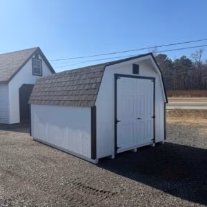 Painted Mini Barn 10x12