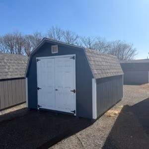 Painted Mini Barn 10x12
