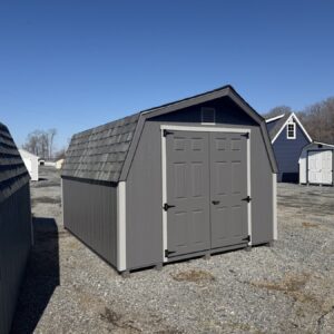 Painted Mini Barn 10x12