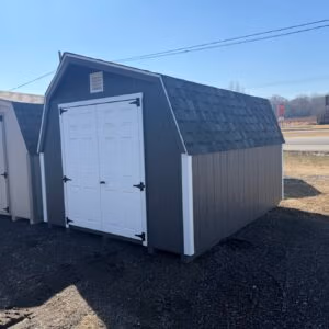 Painted Mini Barn 10x12