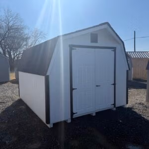 Painted Mini Barn 10x12