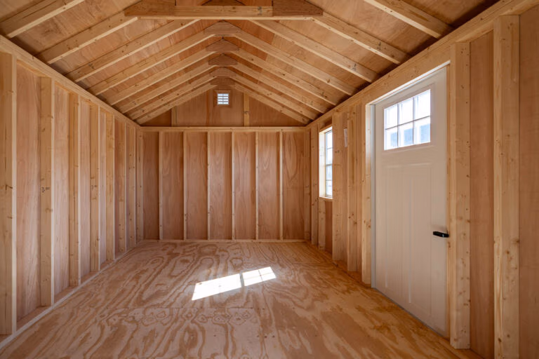 Olde Sale Barn Cape Shed Interior-60244