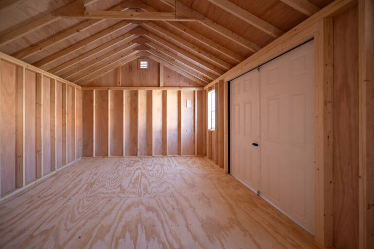 Olde Sale Barn Cape Shed Interior-60260