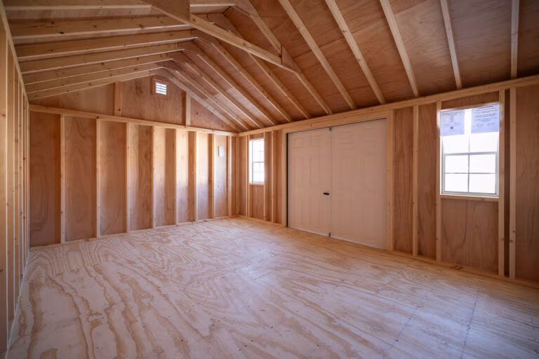 Olde Sale Barn Cape Shed Interior-60261