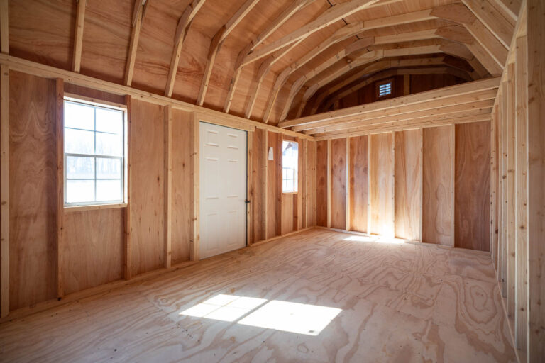 Olde Sale Barn Dutch Barn Shed Interior-60251