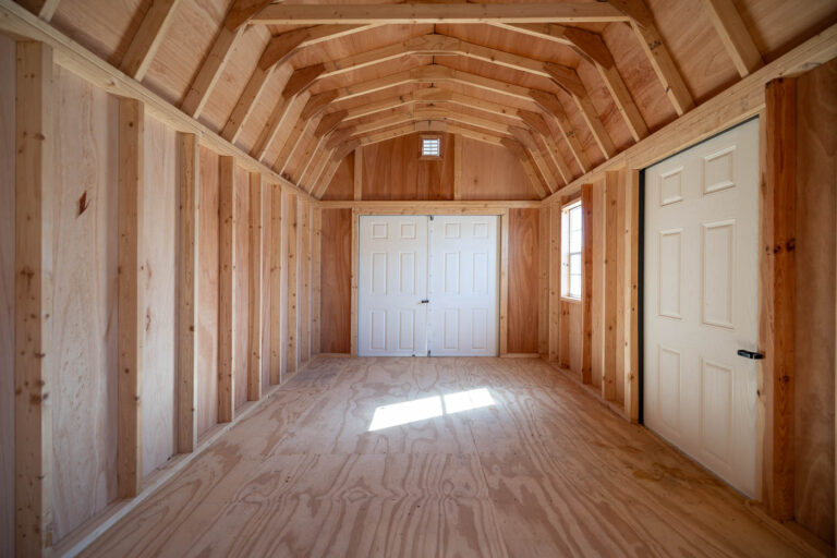 Olde Sale Barn Dutch Barn Shed Interior-60253