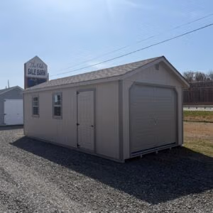 painted Cape Garage 12x24