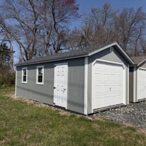 Painted Cape Garage 12x24