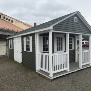 Vinyl Cape 12x24 7' walls w/porch
